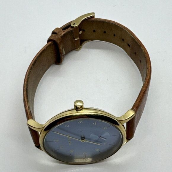 Skagen Anita SKW2407 Women\'s Brown Leather Analog Dial Quartz Watch JNA556 main image 6